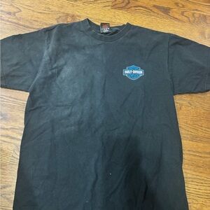 Vintage Harley Davidson Motorcycles New York   T Shirt Size Large